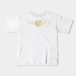 Sloth Hanging Out Kids T-Shirt